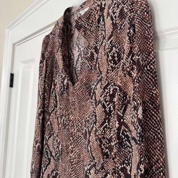 Silk Dress by Joie - Long Sleeve - Picture 4 of 6